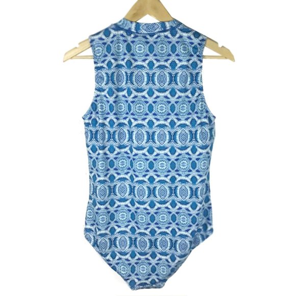 CABANA LIFE Roadmap Sleeveless Unisuit Swimsuit 50+UV One Piece Swim Suit - Picture 4 of 11